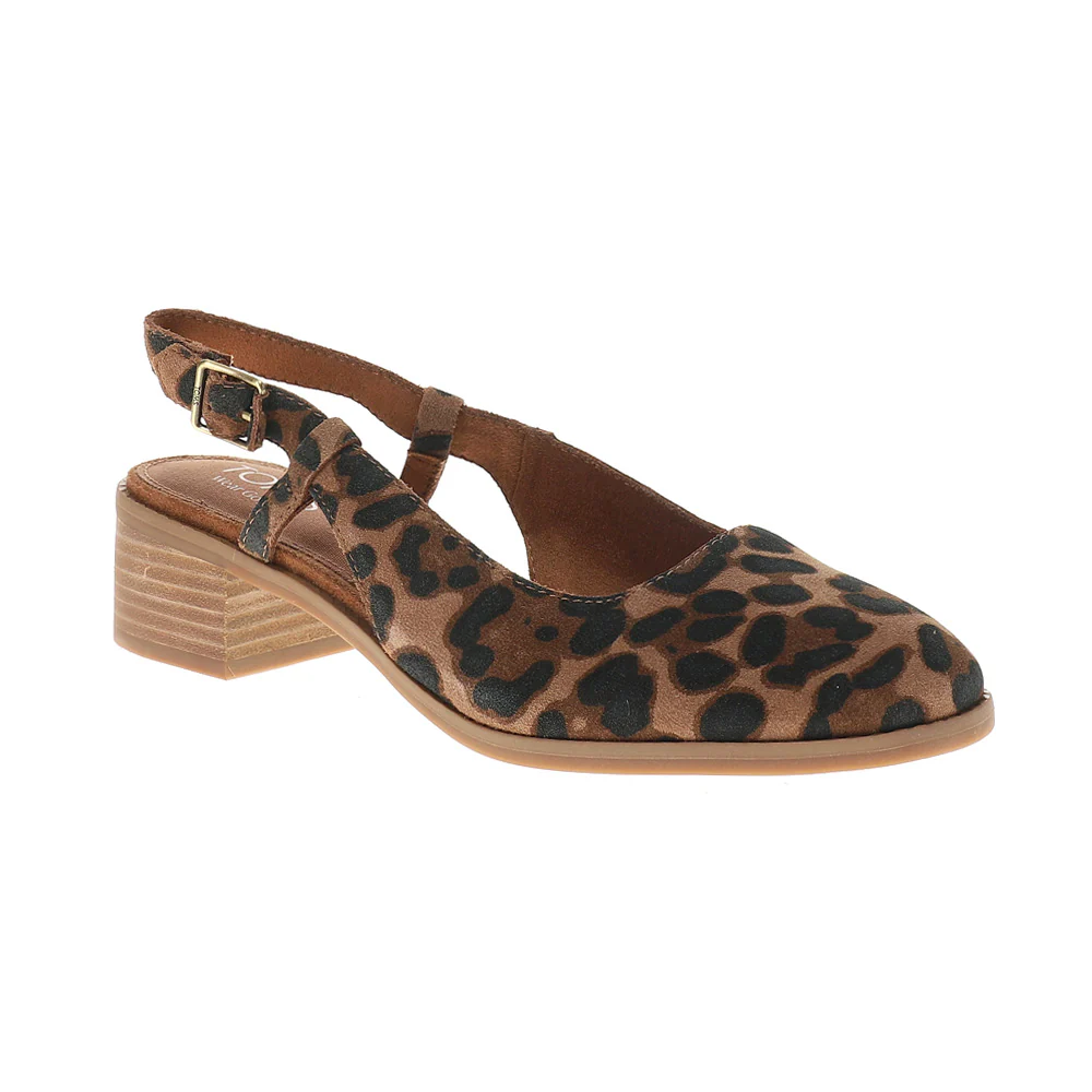 Jaclyn Square Toe Slingback Heels - Image 2