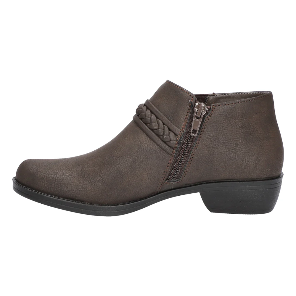 Jalia Round Toe Zippered Booties - Image 3