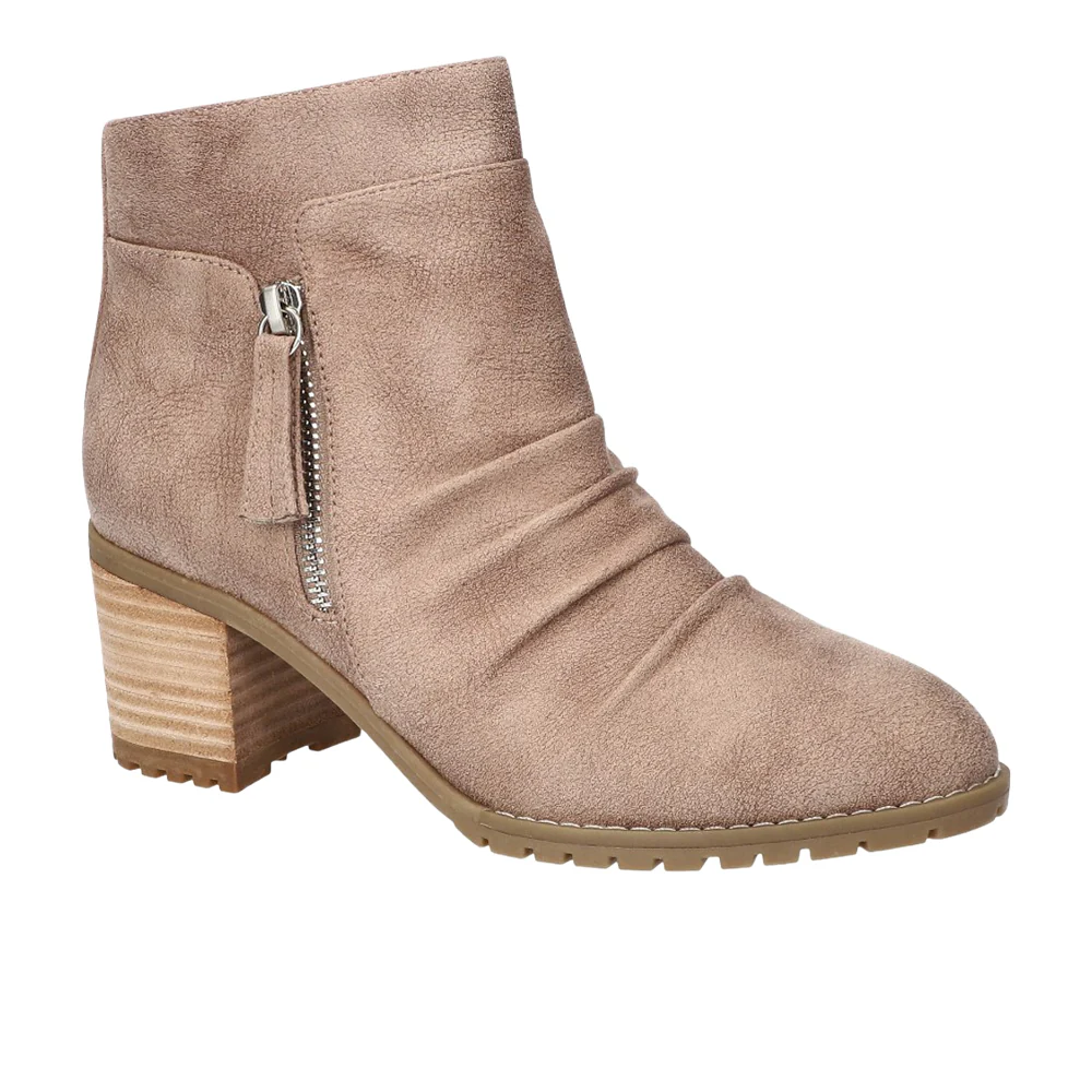 Janita Ankle Round Toe Zippered Booties - Image 2