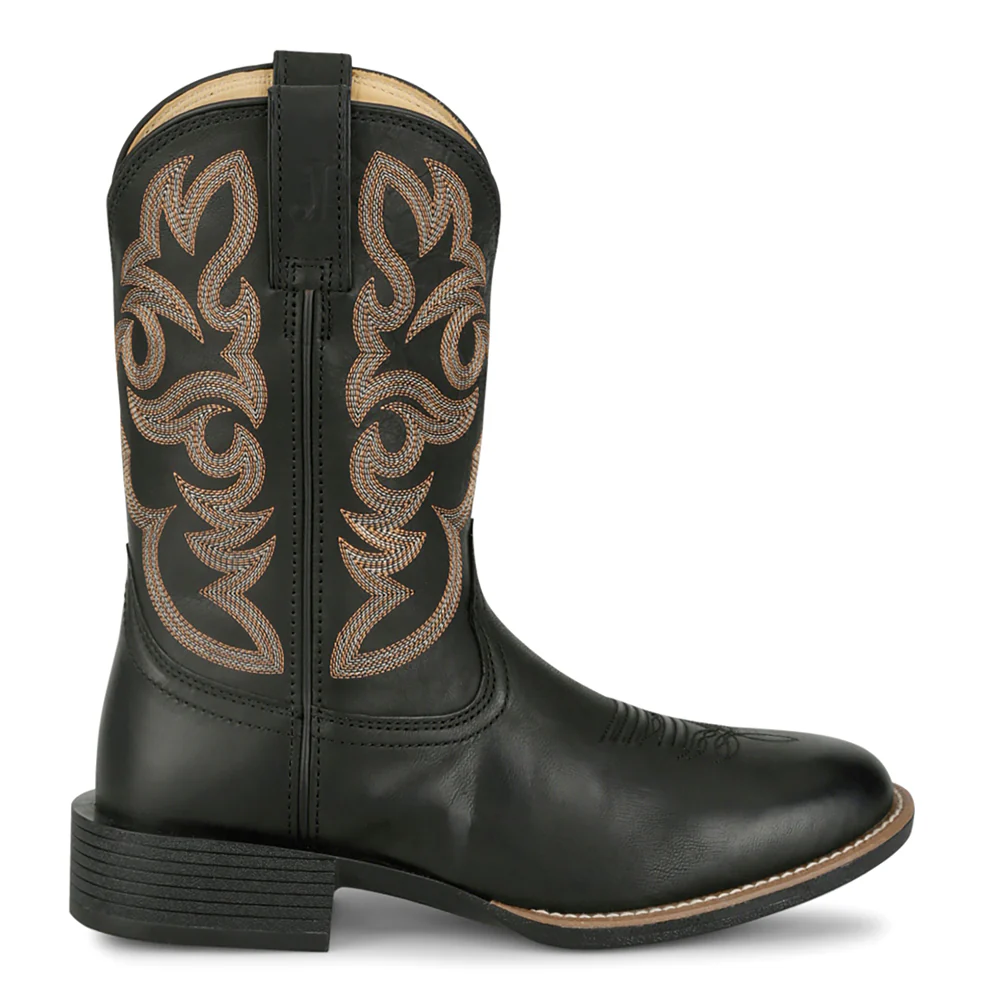 Jasper Square Toe Pull On Cowboy Boots