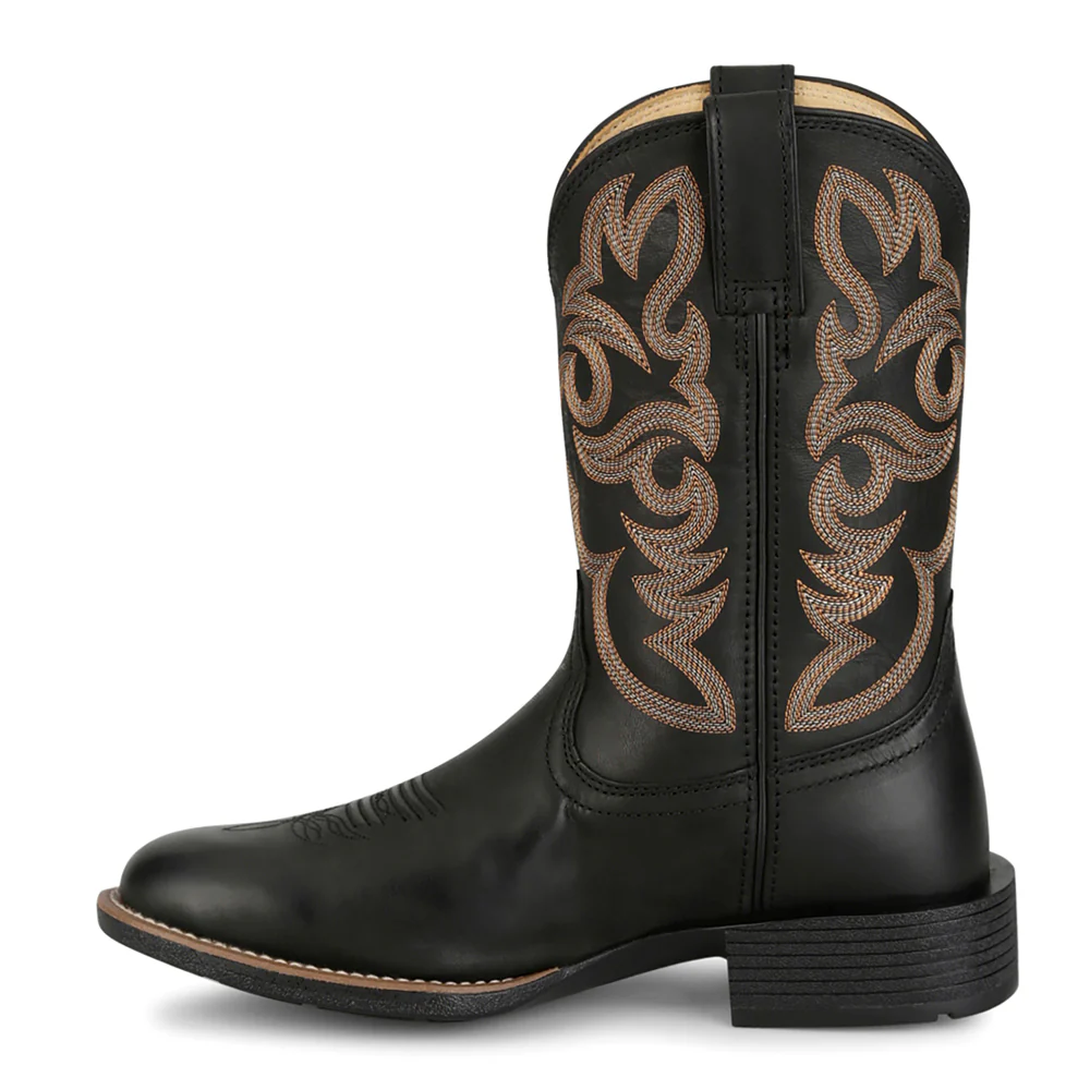 Jasper Square Toe Pull On Cowboy Boots - Image 3