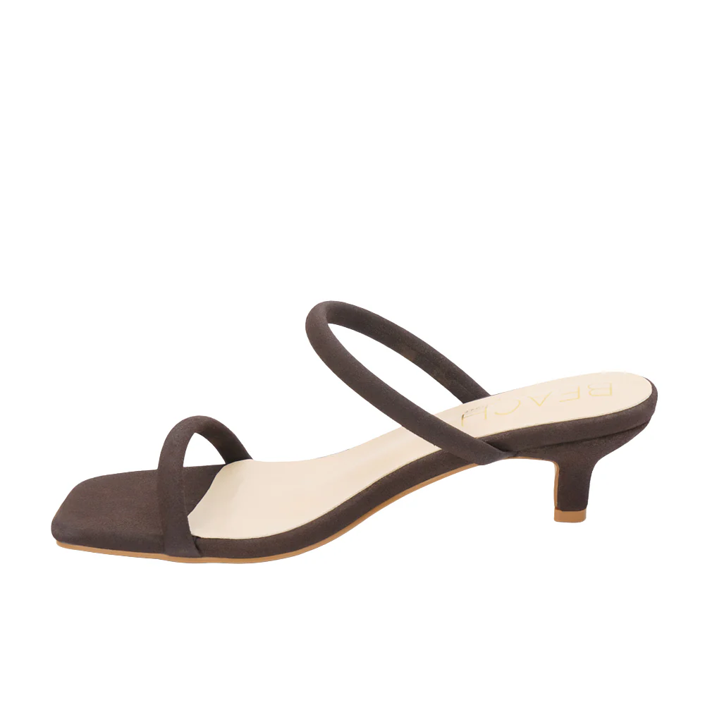 Jeanne Strappy Kitten Heel Sandals - Image 3