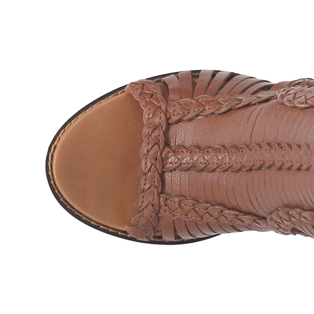 Jeezy Open Toe Shootie Pumps - Image 4