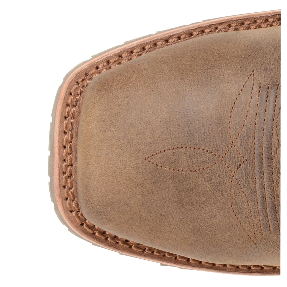 Jeyden Embroidered 12 Inch Waterproof Soft Toe Work Boots - Image 3