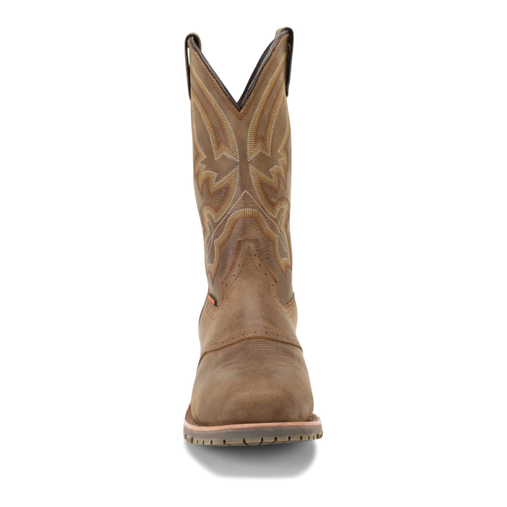 Jeyden Embroidered 12 Inch Waterproof Soft Toe Work Boots - Image 4