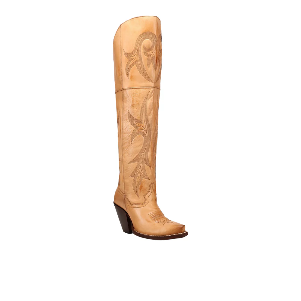 Jilted Leather Snip Toe Zippered Cowboy Boots - Image 2