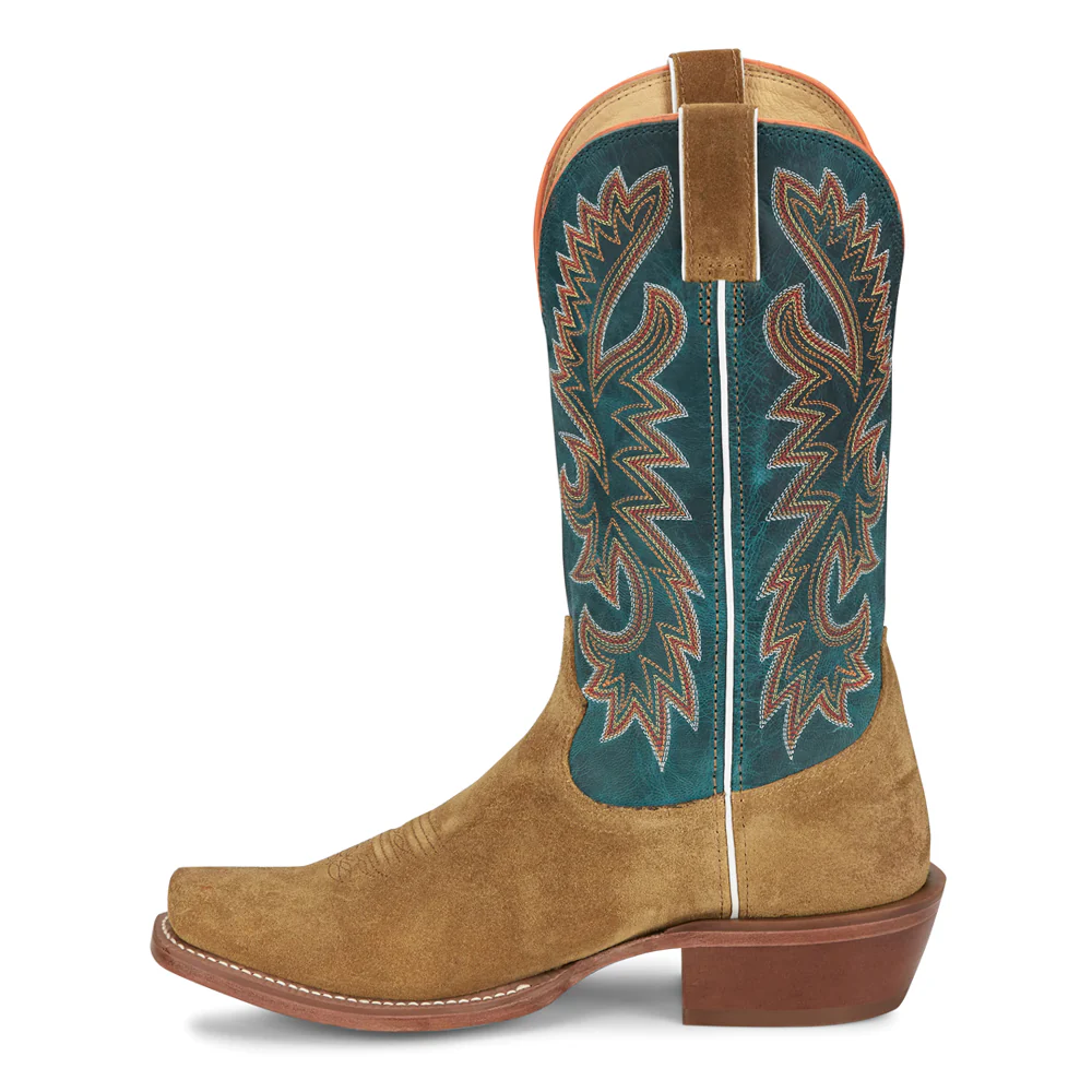 Jimmy Square Toe Pull On Cowboy Boots - Image 3