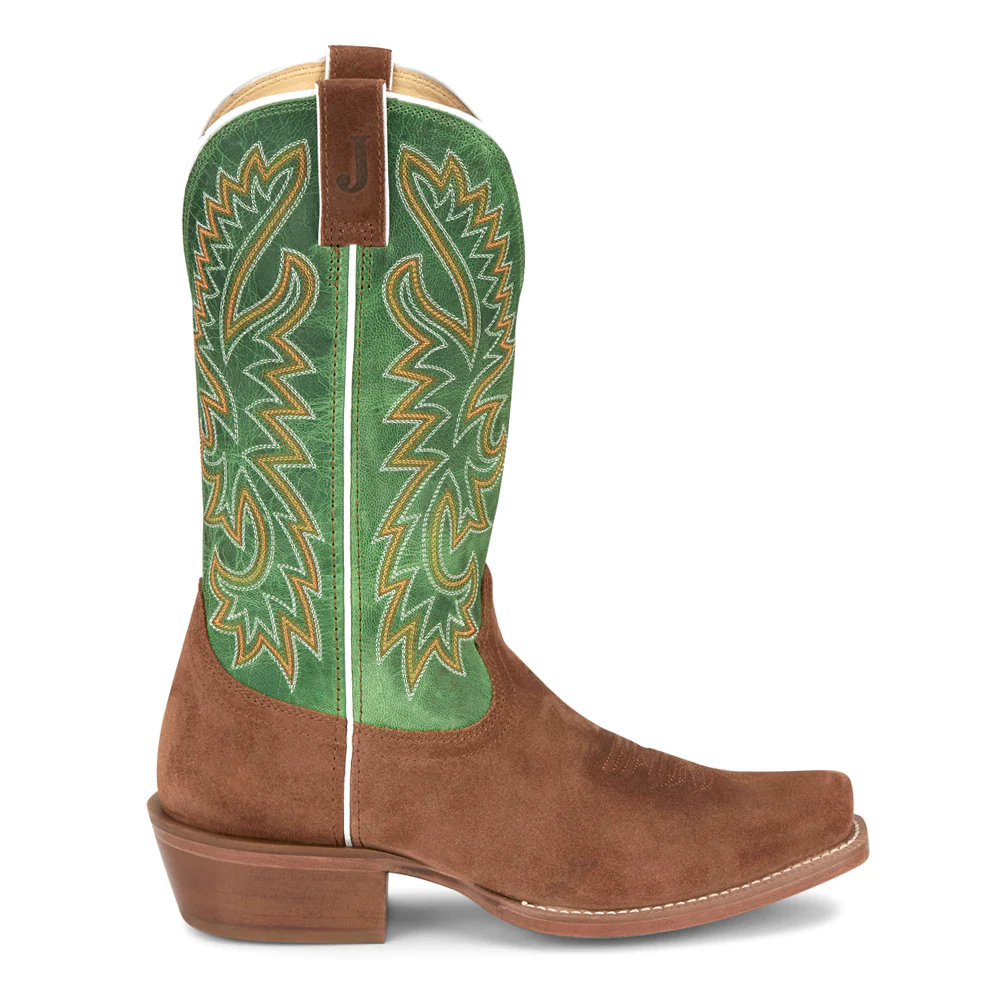 Jimmy Square Toe Pull On Cowboy Boots