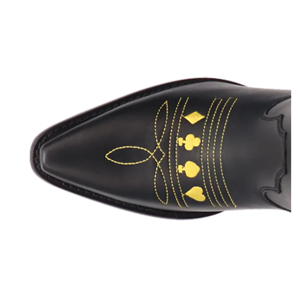 Joker Graphic Snip Toe Pull On Boots - Image 4