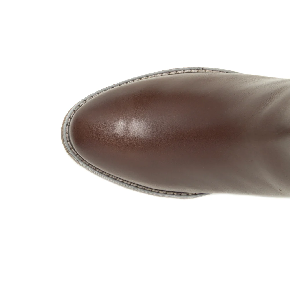 Jonetta Buckle Round Toe Pull On Boots - Image 4