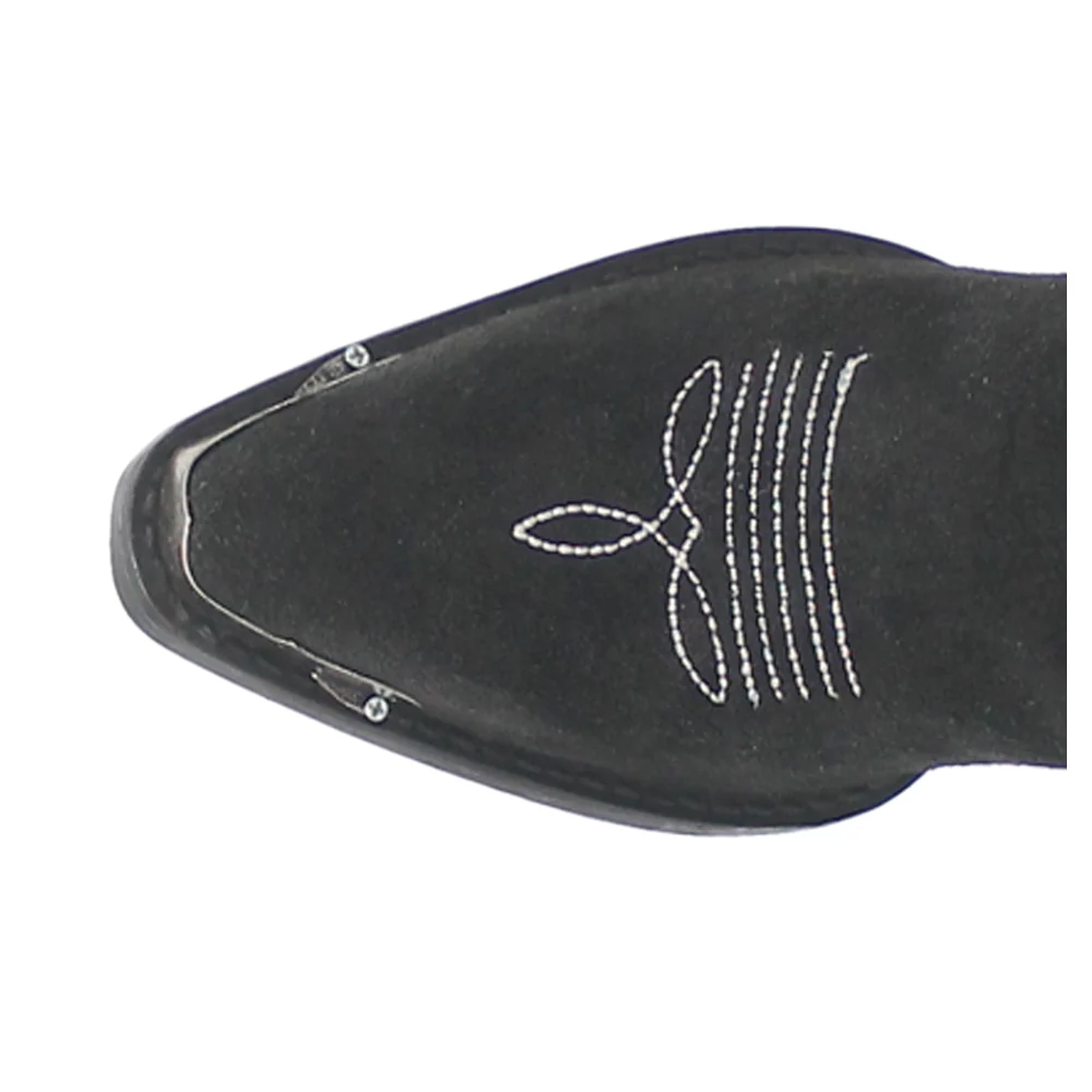 Joyride Embroidered Snip Toe Pull On Cowboy Booties - Image 5