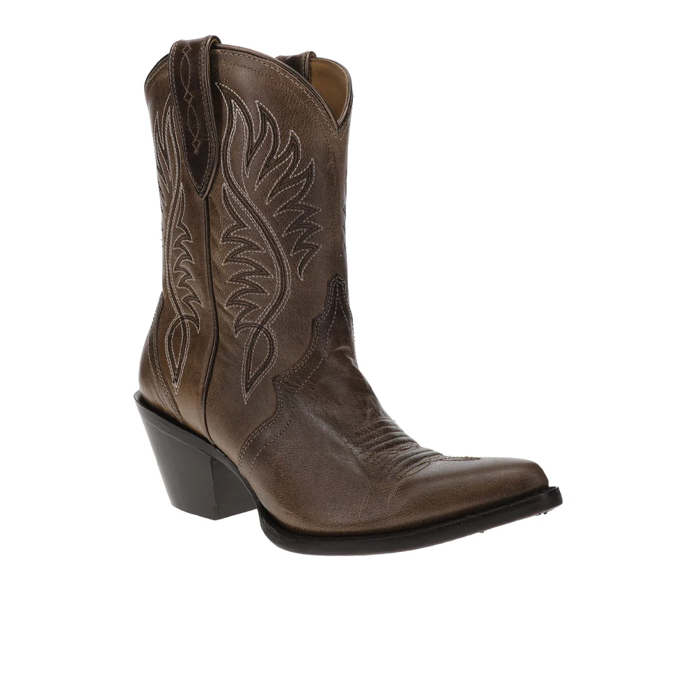 Julietta Round Toe Pull On Cowboy Boots - Image 2