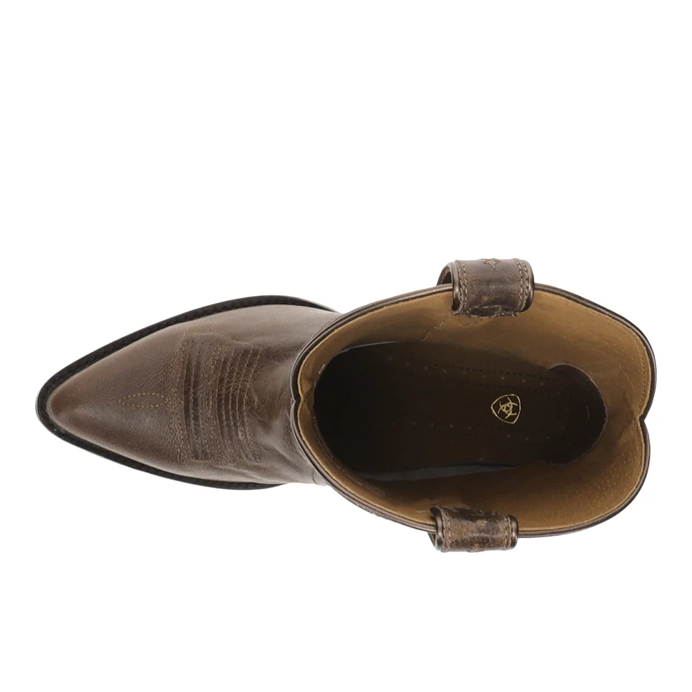 Julietta Round Toe Pull On Cowboy Boots - Image 4