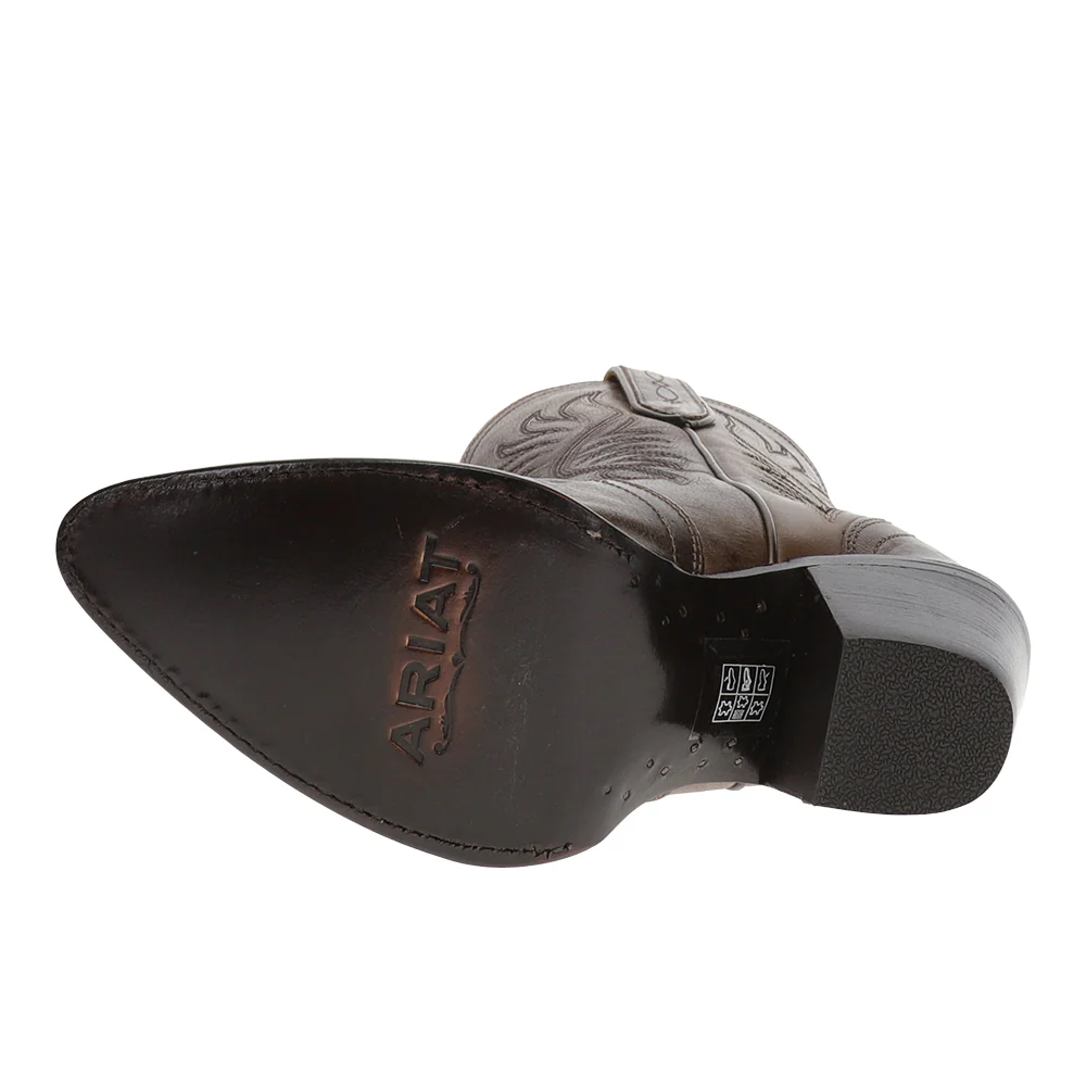 Julietta Round Toe Pull On Cowboy Boots - Image 5