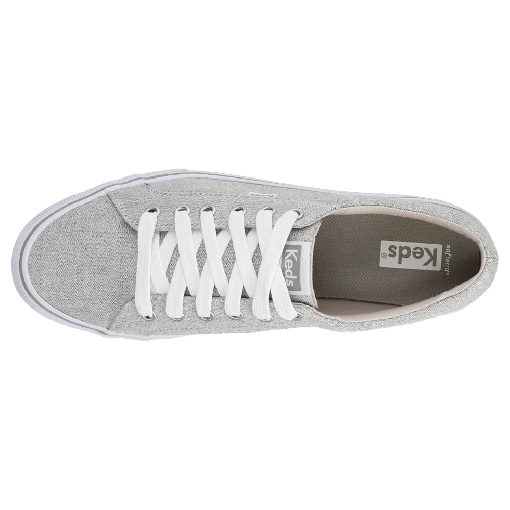 Jump Kick Textile Linear Static Lace Up Sneakers - Image 4