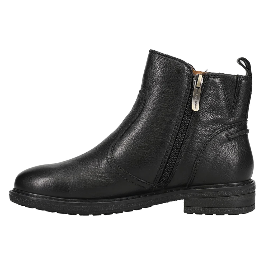 Juna Round Toe Zippered Booties - Image 3