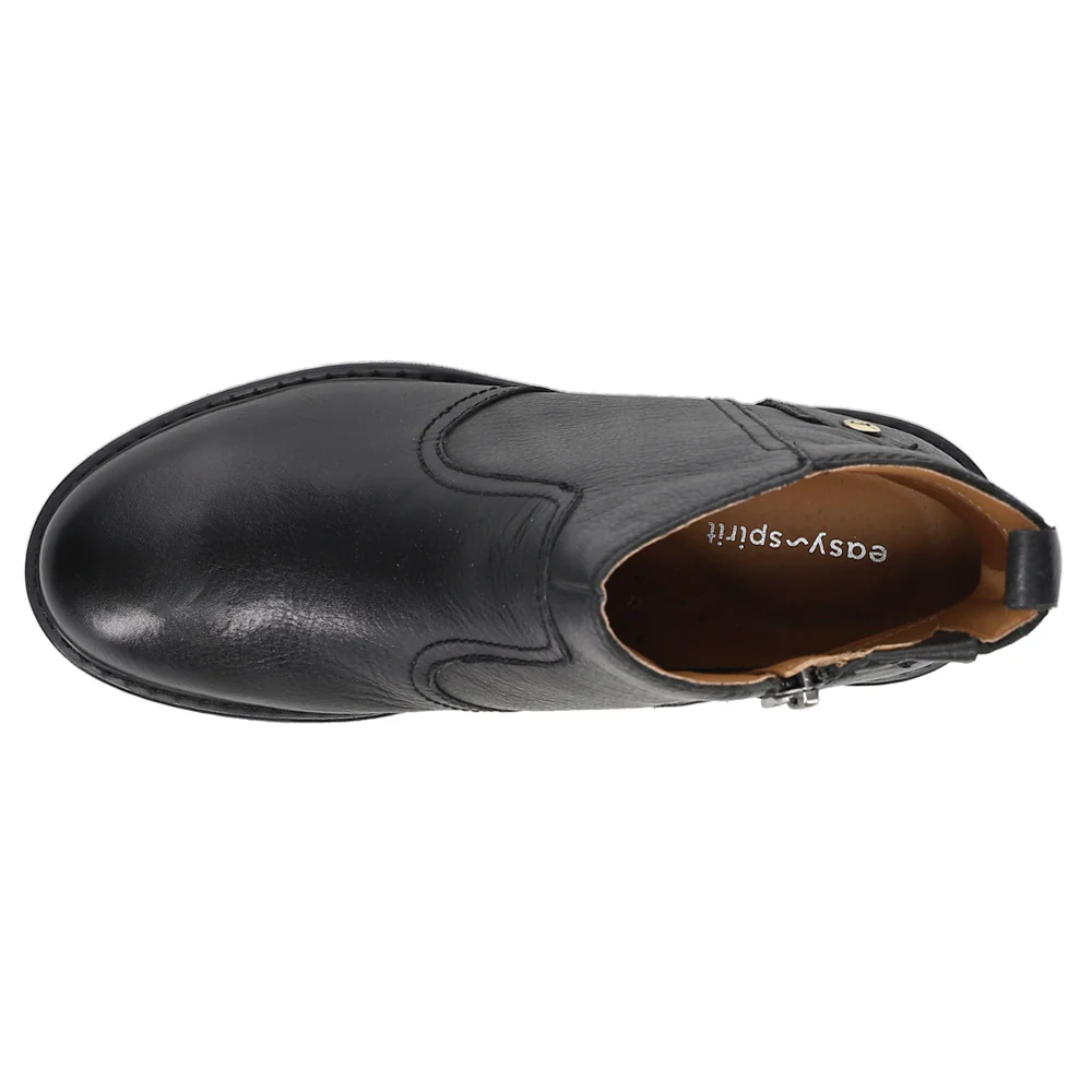 Juna Round Toe Zippered Booties - Image 4