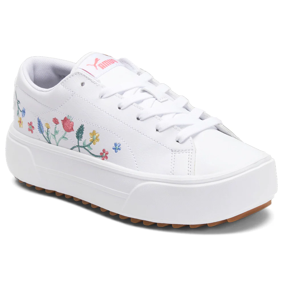 Kaia Floral Platform Sneakers - Image 2