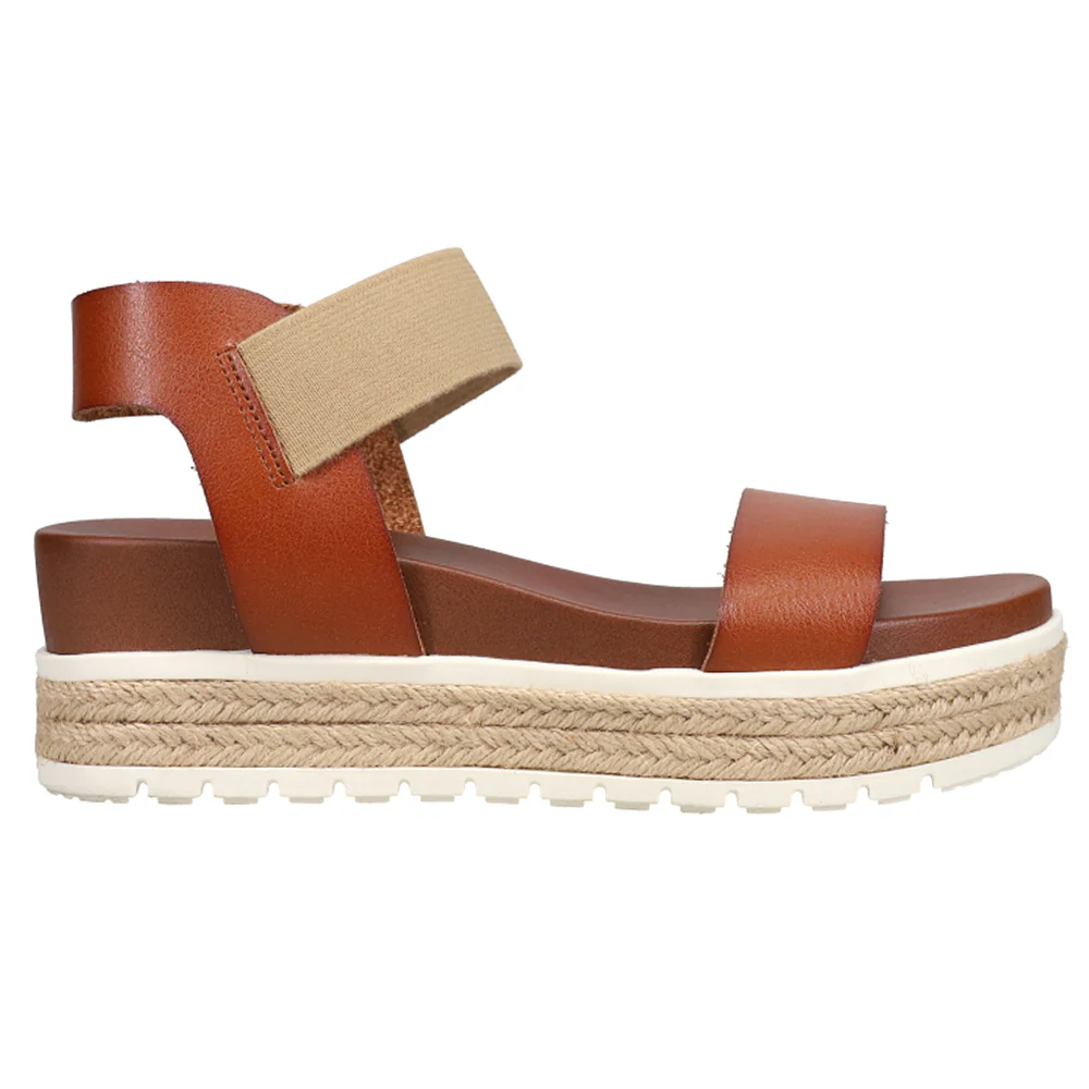 Kandice Espadrille Wedge Platform Sandals
