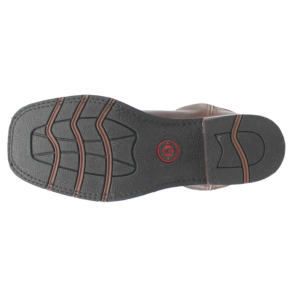 Kane Embroidered Square Toe Pull On Cowboy Boots - Image 5