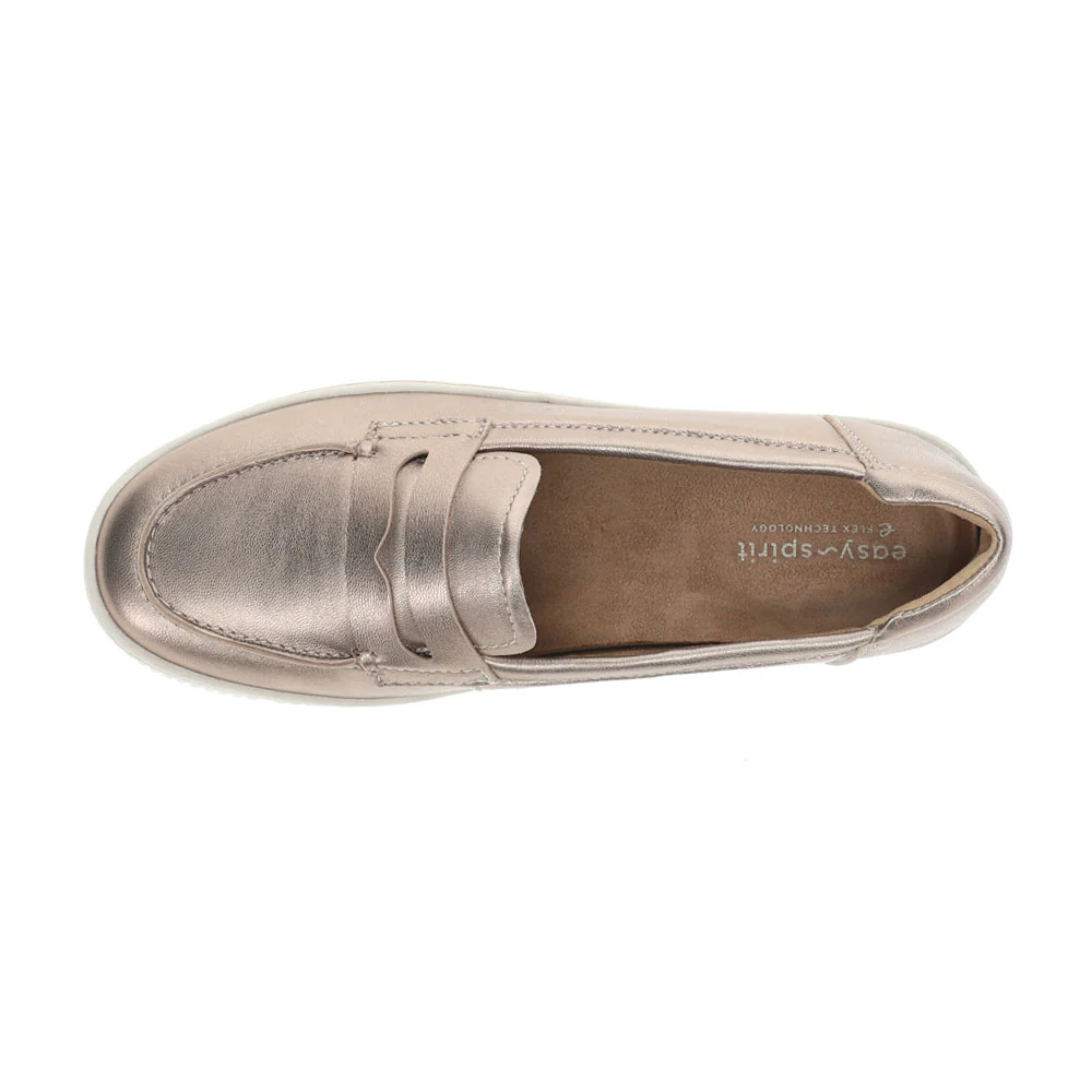 Karin Metallic Slip On Loafers - Image 4