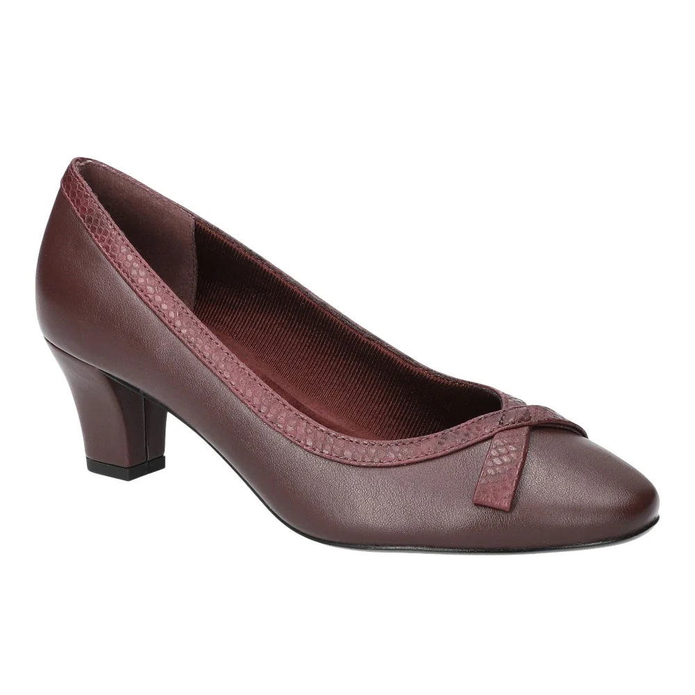 Kata Topline Bow Round Toe Pumps - Image 2