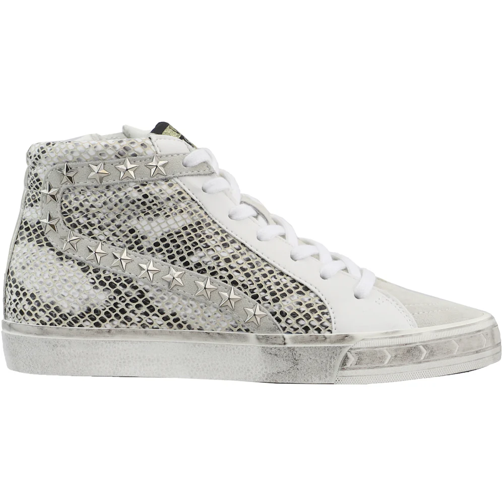 Kate High Top Lace Up Sneakers