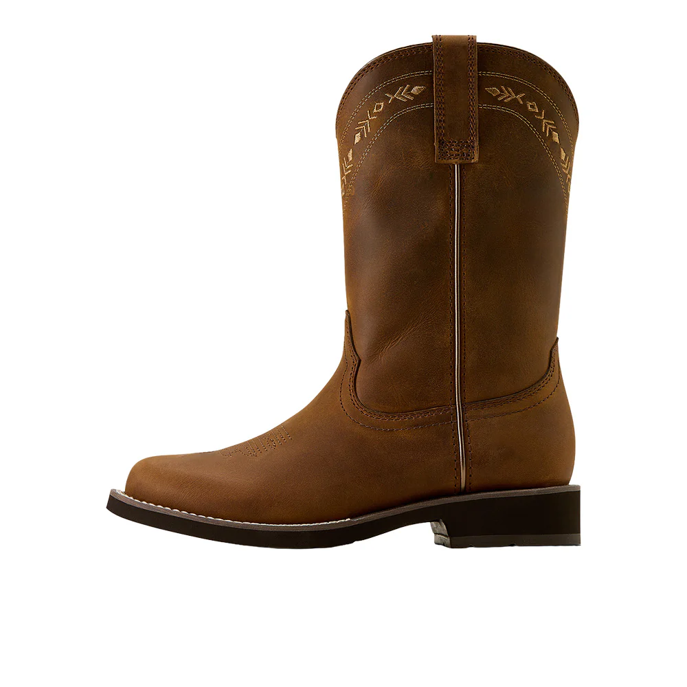 Kearney Round Toe Pull On Cowboy Boots - Image 3