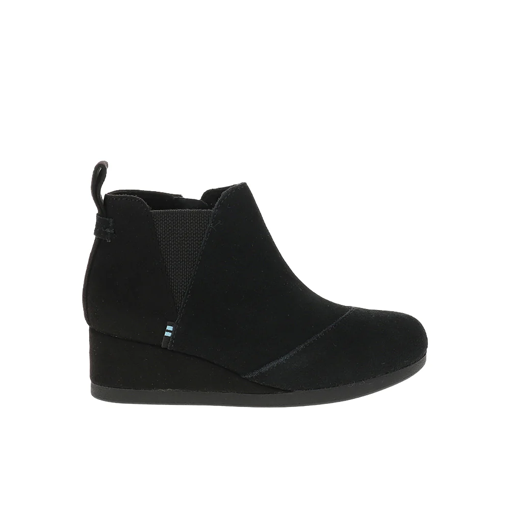 Kelsey Round Toe Wedge Booties (Little Kid-Big Kid)