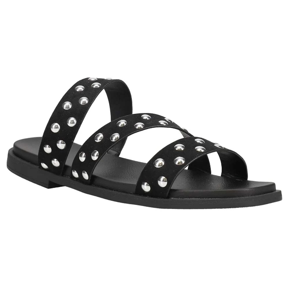 Keona Studded Flat Slide Sandals - Image 2