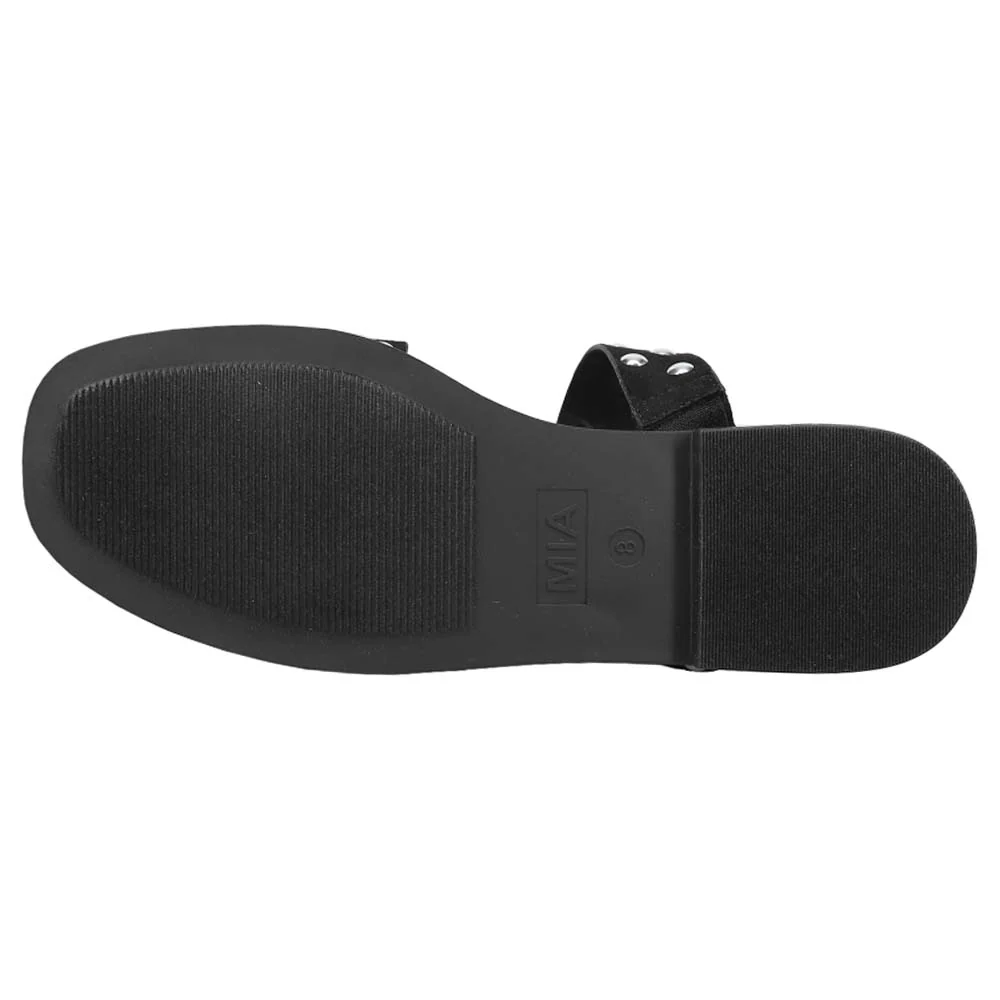 Keona Studded Flat Slide Sandals - Image 5