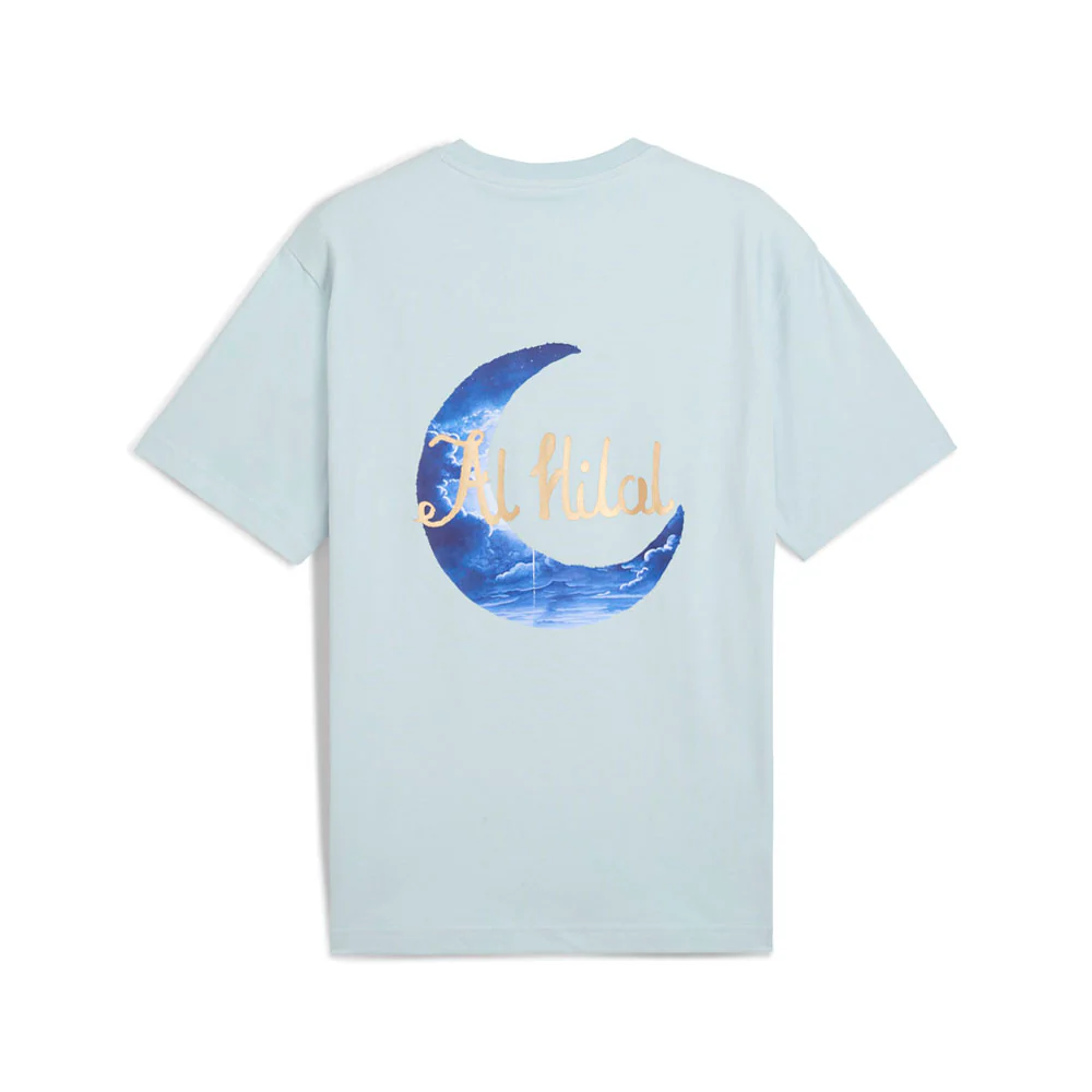 PUMA X KIDSUPER Al Hilal Saudi FC Graphic Crew Neck Short Sleeve T-Shirt - Image 2