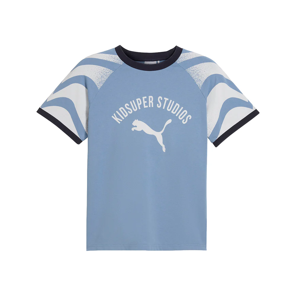 PUMA X KIDSUPER Ringer Crew Neck Short Sleeve T-Shirt