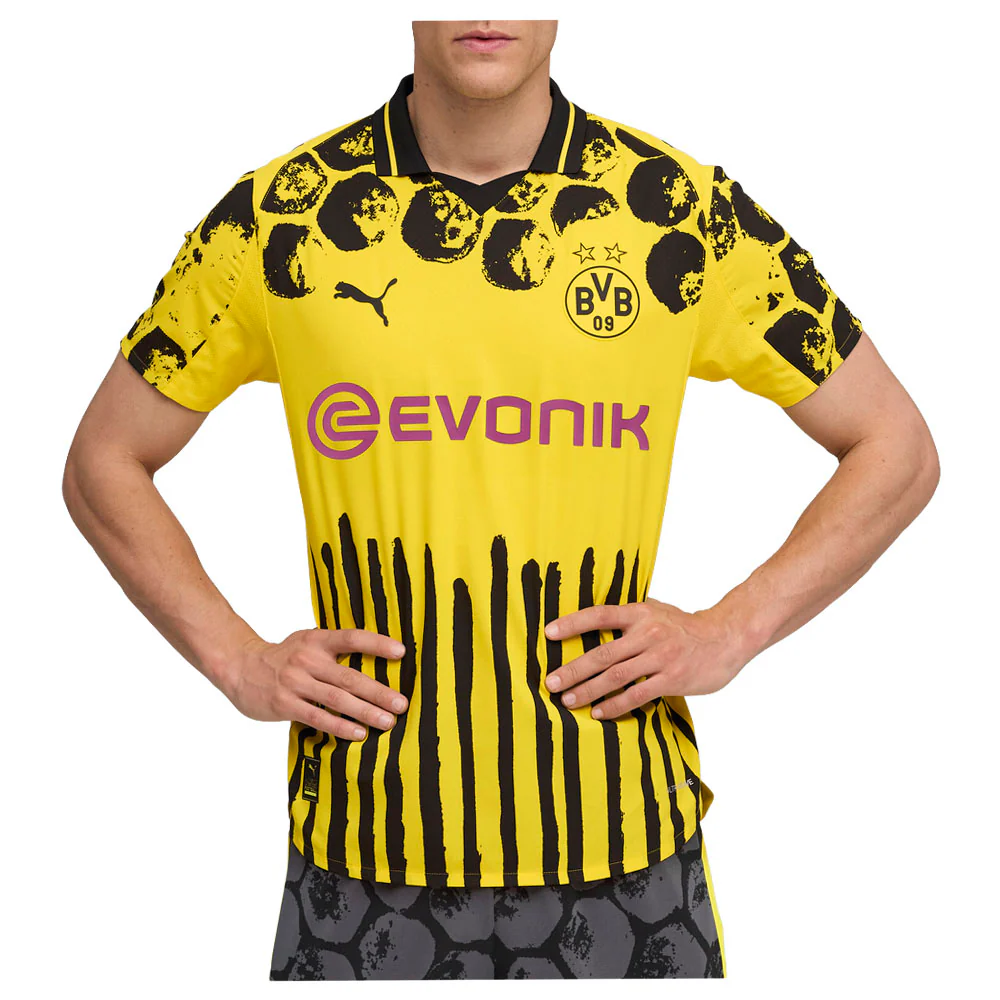 PUMA X KIDSUPER Borussia Dortmund Authentic Soccer Jersey - Image 3