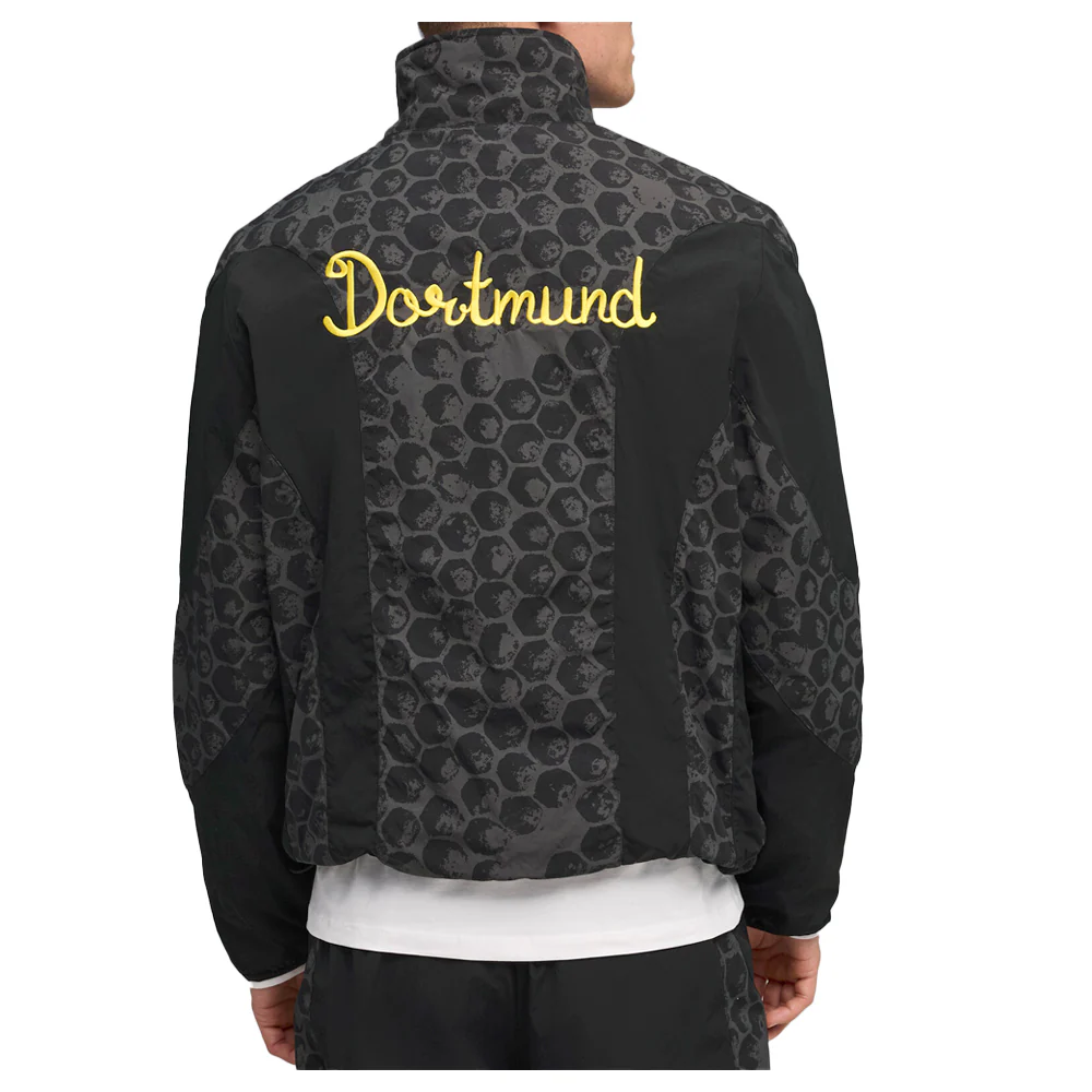 PUMA X KIDSUPER Borussia Dortmund Reversible Full Zip Jacket - Image 4