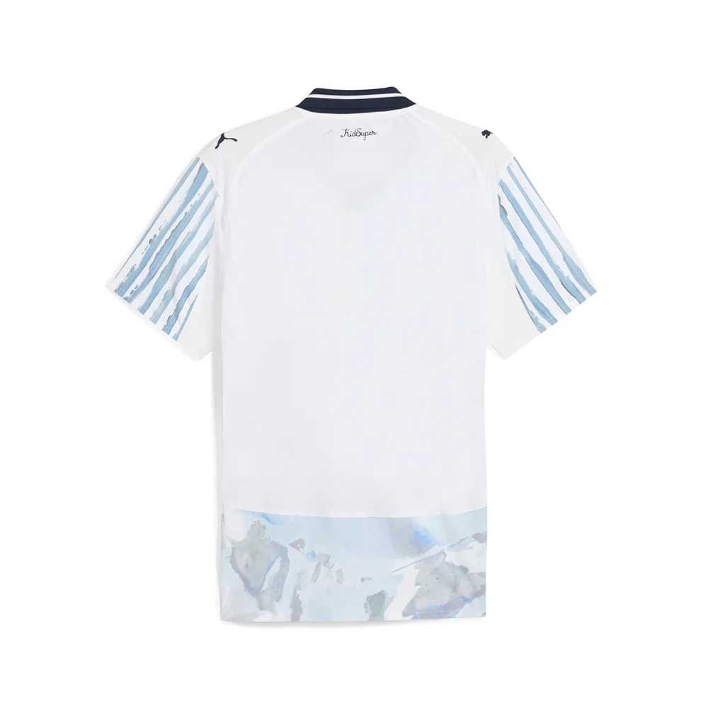 PUMA X KIDSUPER CF Monterrey Authentic Collared Short Sleeve Replica Jersey - Image 2