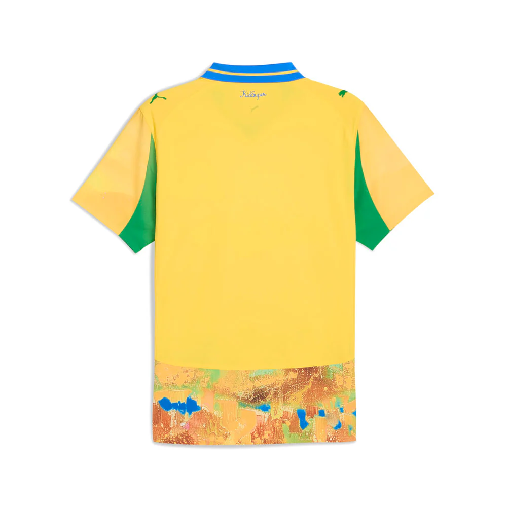 PUMA X KIDSUPER Mamelodi Sundowns Collared Short Sleeve Authentic Soccer Jersey - Image 2