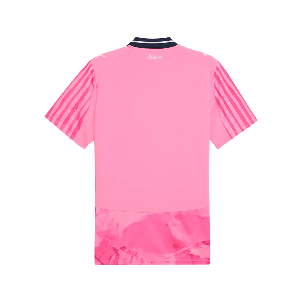 PUMA X KIDSUPER MTY Collared Short Sleeve Replica Jersey - Image 2