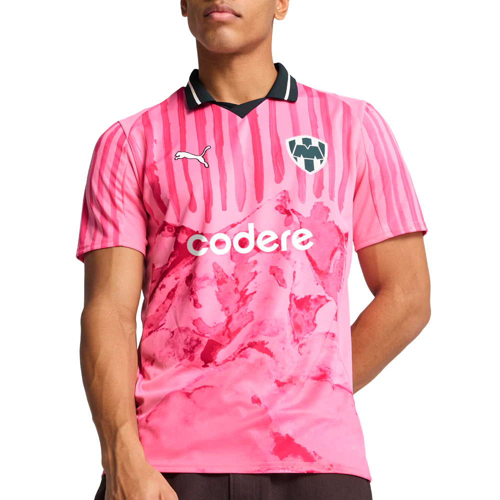 PUMA X KIDSUPER MTY Collared Short Sleeve Replica Jersey - Image 3