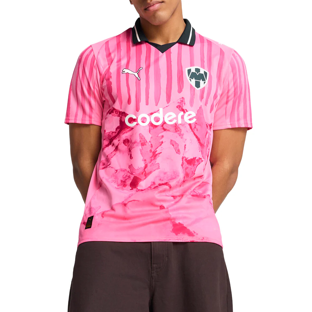 PUMA X KIDSUPER MTY Collared Short Sleeve Replica Jersey - Image 5