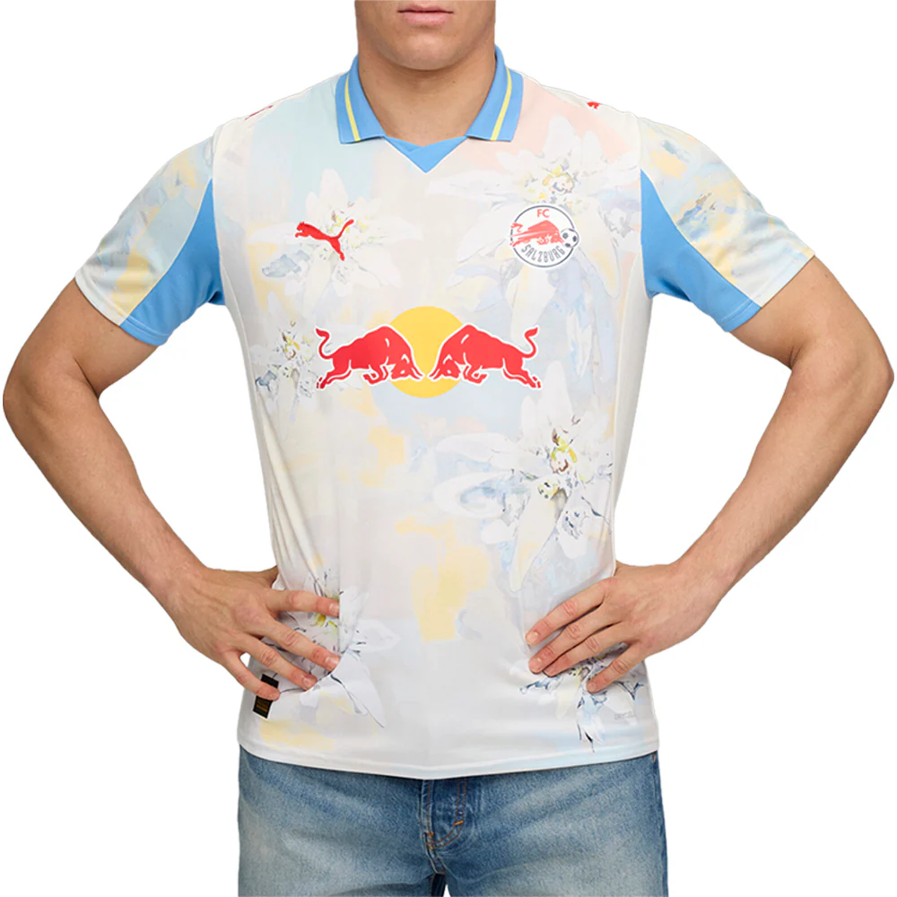 PUMA X KIDSUPER FC Red Bull Salzburg Crew Neck Short Sleeve Jersey Replica - Image 3