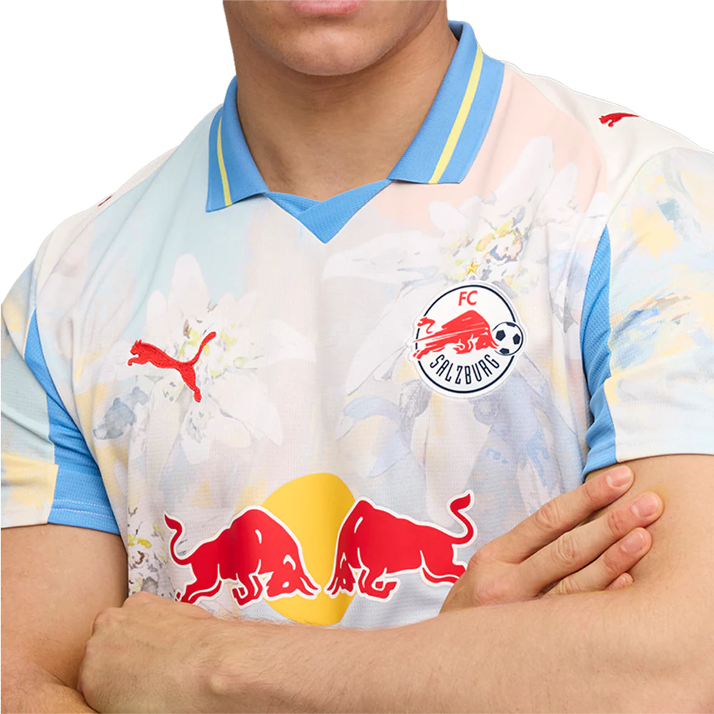 PUMA X KIDSUPER FC Red Bull Salzburg Crew Neck Short Sleeve Jersey Replica - Image 5
