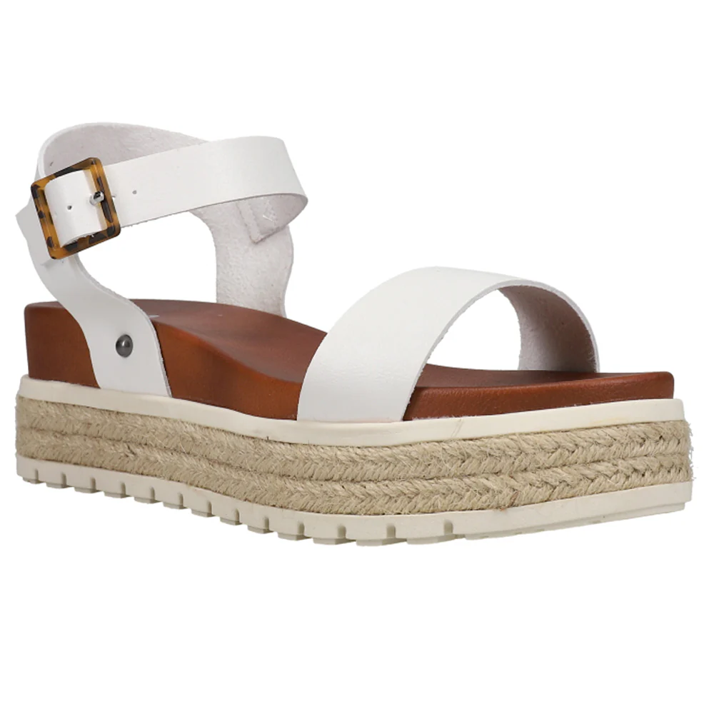 Kiera Espadrille Wedge Platform Sandals - Image 2