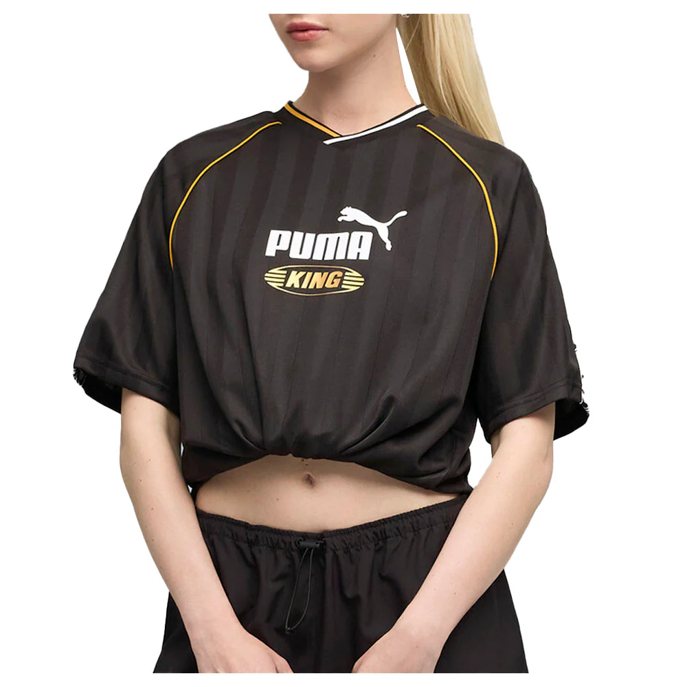 King Relaxed Football V-Neck Short Sleeve Jersey - Image 3