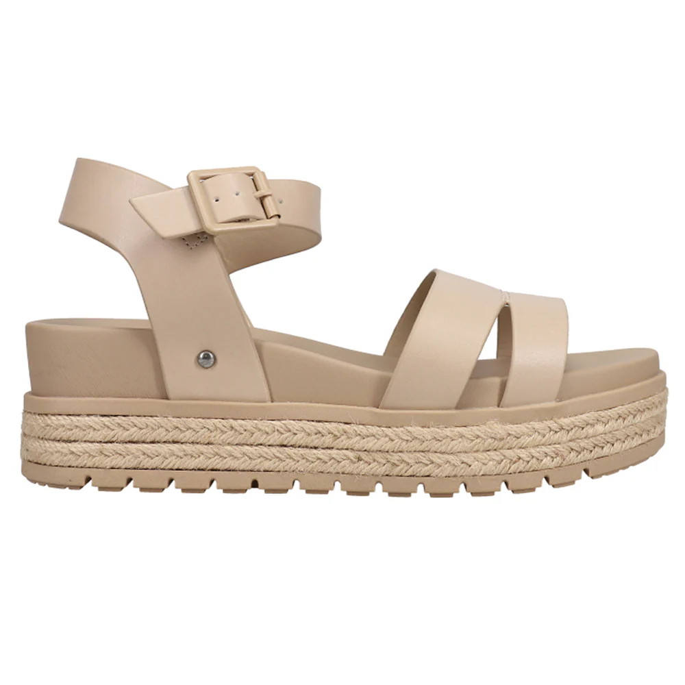 Knia Ankle Strap Espadrille Platform Sandals