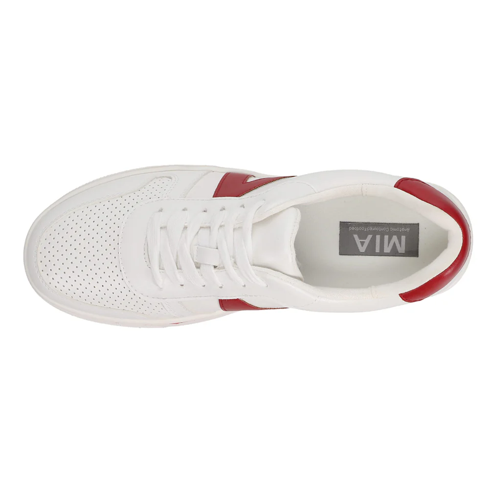 Krew Perforated Lace Up Sneakers - Image 4