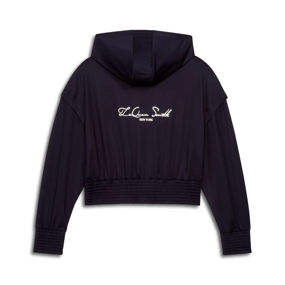 PUMA X LAQUAN SMITH Cropped Pullover Hoodie - Image 2
