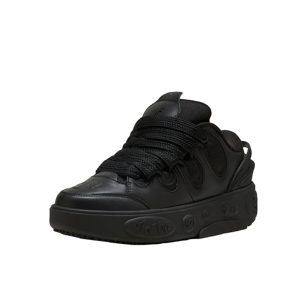La Francé 3X Black Sneakers (Big Kid) - Image 2