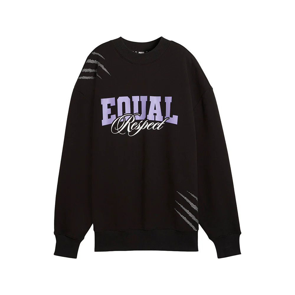 Lace Em Up Equal Respect Crew Neck Sweatshirt