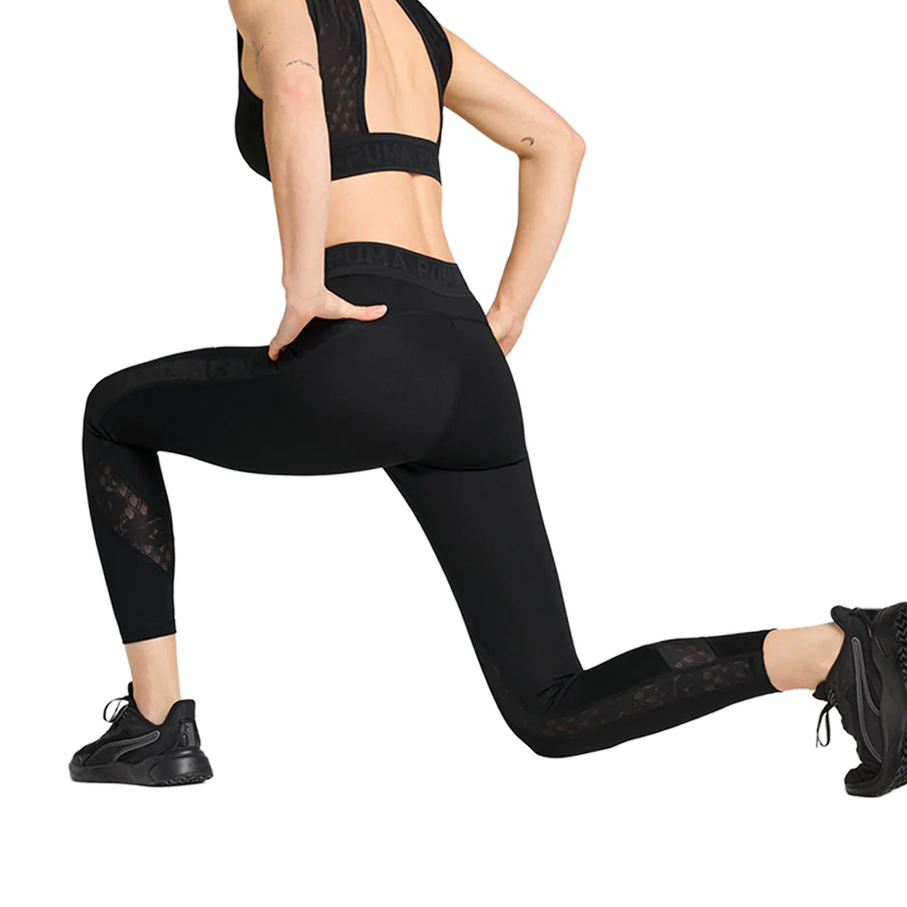 Lace High Waist 7/8 Leggings - Image 4